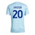 Maillot de foot Juventus Lois Openda #20 Extérieur vêtements 2025-26 Manches Courtes
